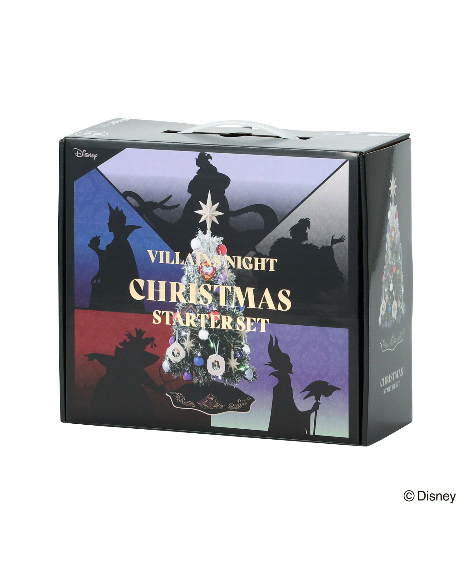 ディズニー VILLAINS NIGHT / クリスマスツリースターターセット 60cm